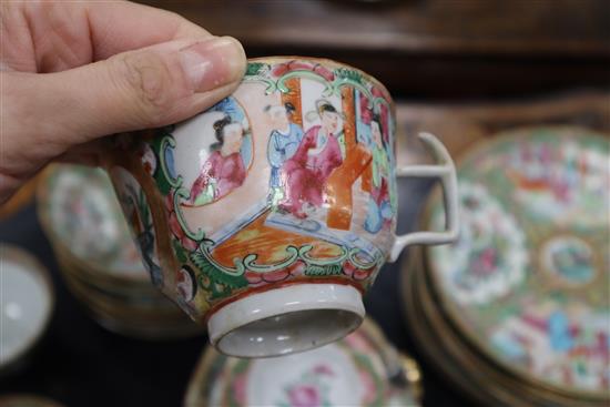 A Chinese Cantonese teaset